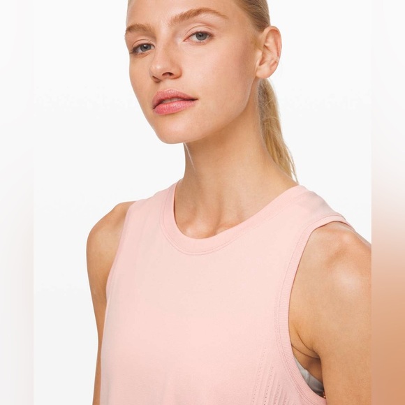 Lululemon Train to Be Tank, Pink Bliss, Size 6 - Picture 3 of 10